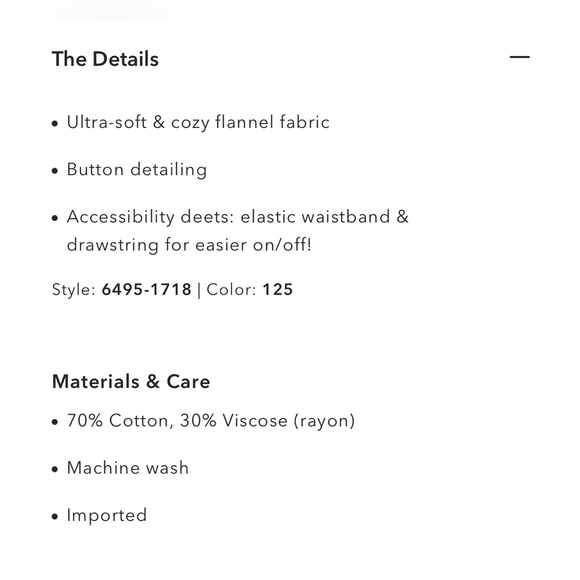 Aerie NWT Cindy Lou Off Duty Flannel Boxer - Picture 6 of 7